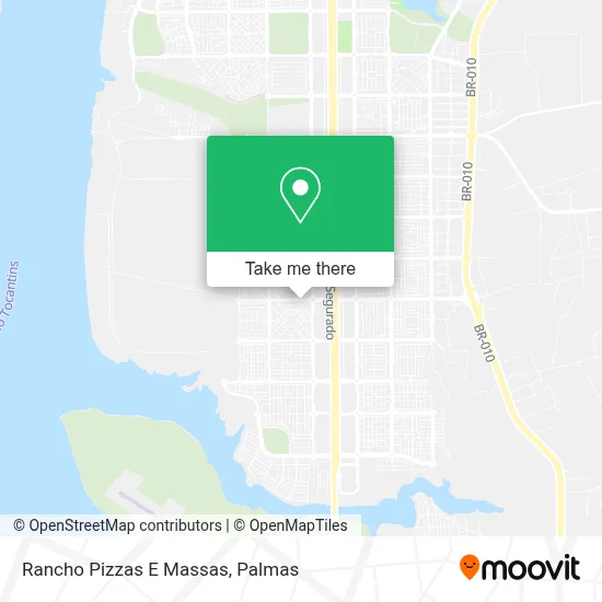 Rancho Pizzas E Massas map