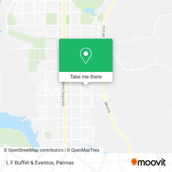 L F Buffet & Eventos map