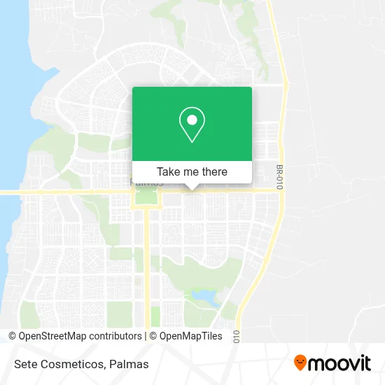 Sete Cosmeticos map