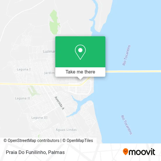Praia Do Funilinho map