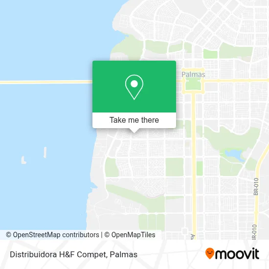 Distribuidora H&F Compet map