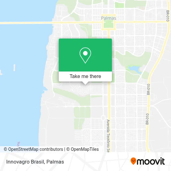 Innovagro Brasil map