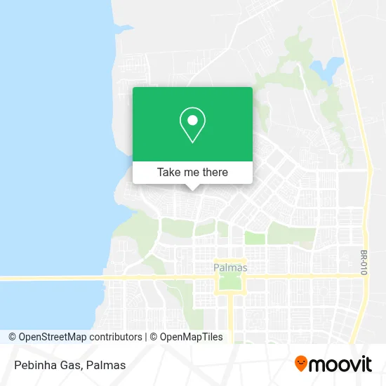 Pebinha Gas map