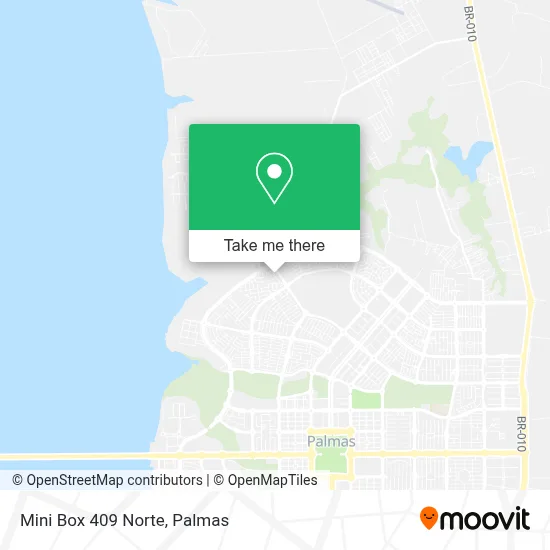 Mini Box 409 Norte map