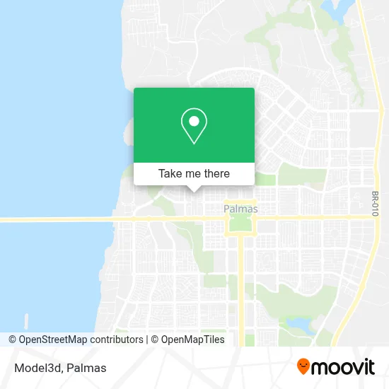 Model3d map