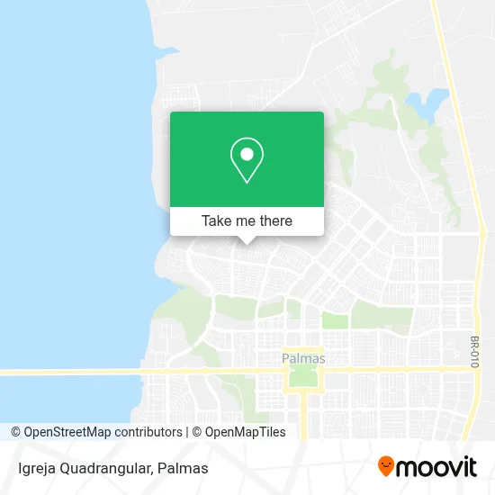 Igreja Quadrangular map