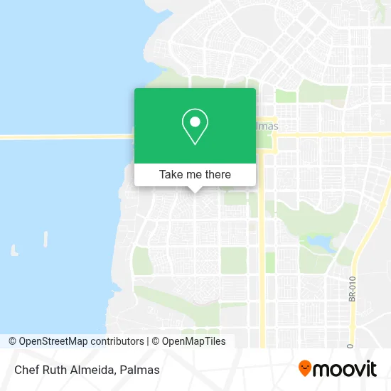 Chef Ruth Almeida map