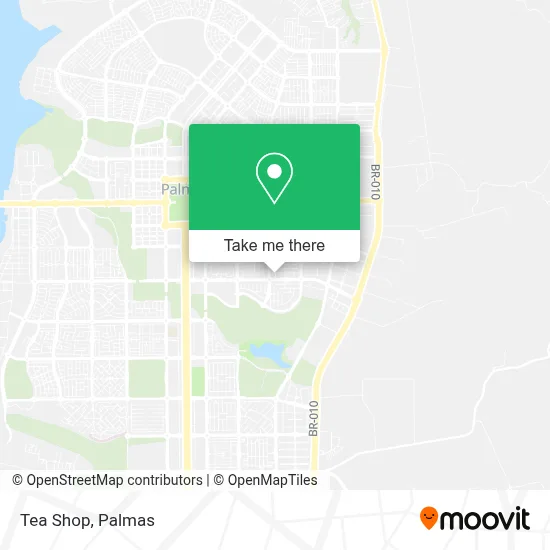 Tea Shop map