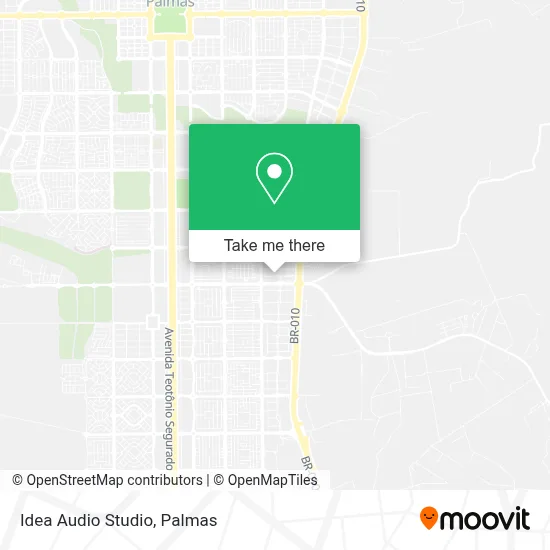 Idea Audio Studio map