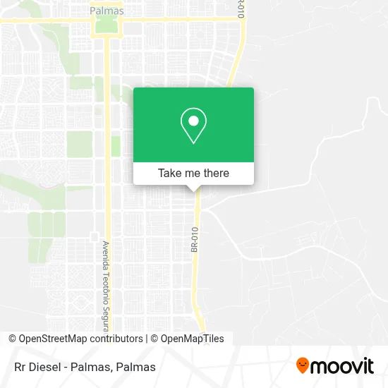 Rr Diesel - Palmas map