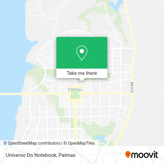 Universo Do Notebook map