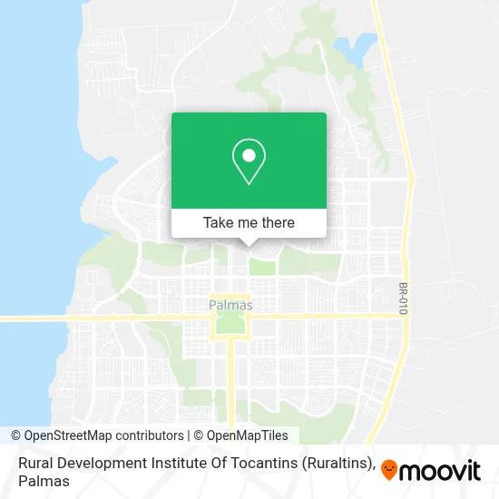 Rural Development Institute Of Tocantins (Ruraltins) map