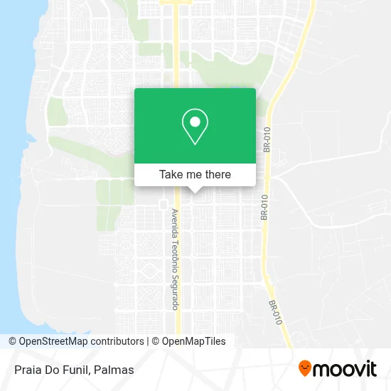 Praia Do Funil map