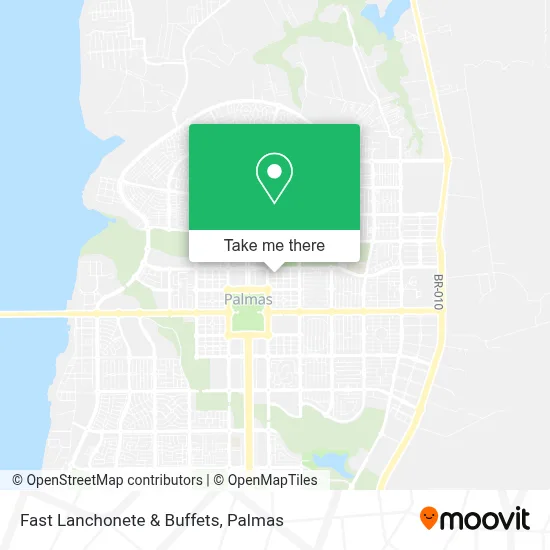 Fast Lanchonete & Buffets map