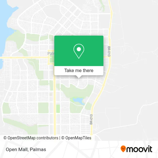 Open Mall map