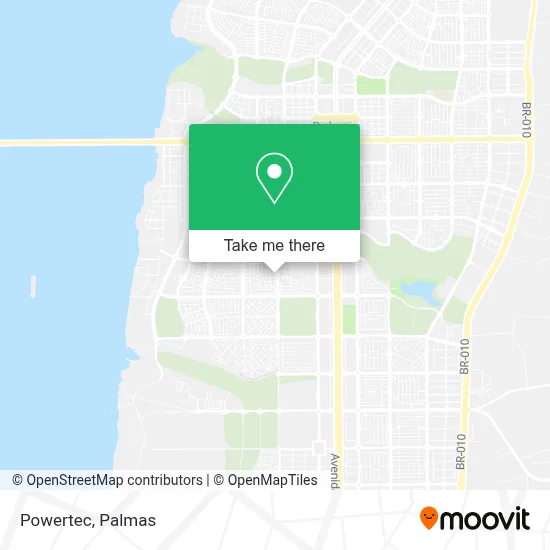 Powertec map