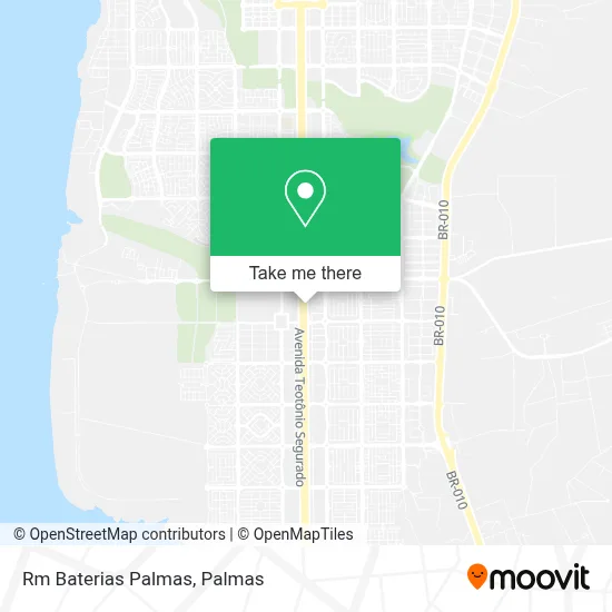 Rm Baterias Palmas map