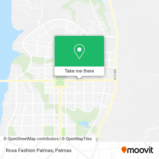 Rosa Fashion Palmas map