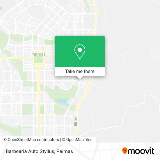 Barbearia Auto Styllus map