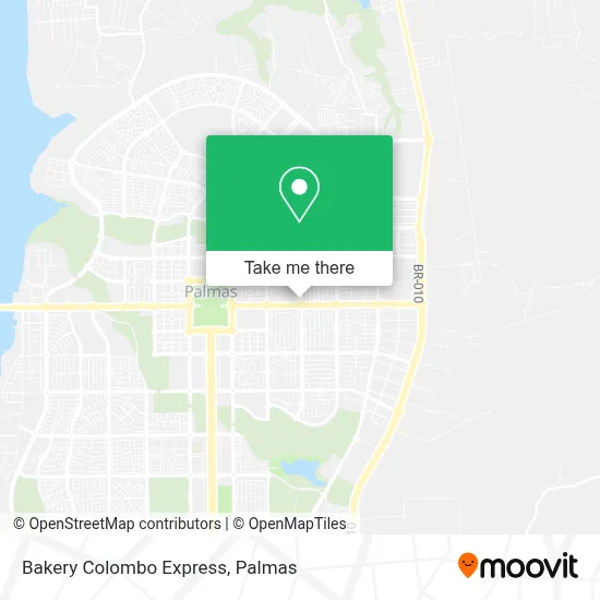 Bakery Colombo Express map