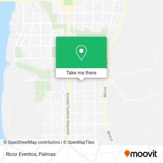 Ricor Eventos map