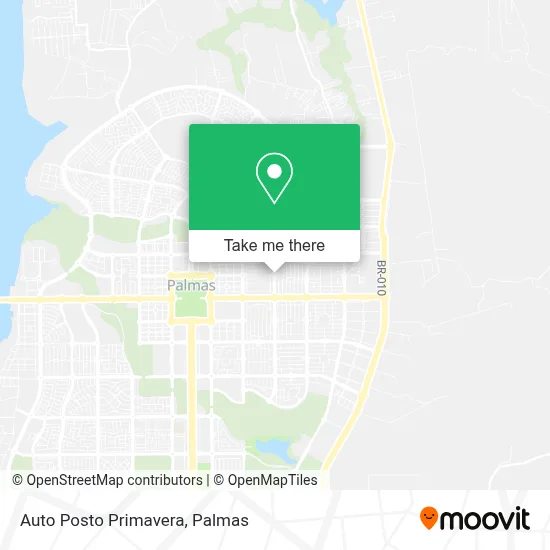 Auto Posto Primavera map