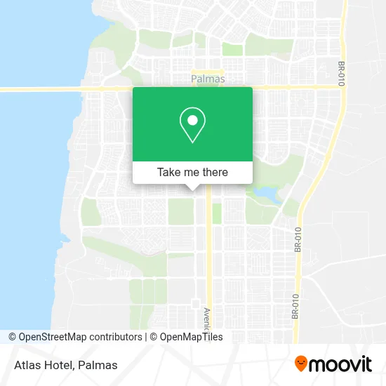 Atlas Hotel map