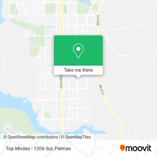 Top Modas - 1206 Sul map