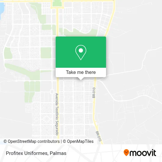 Profitex Uniformes map