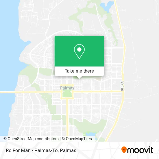 Rc For Man - Palmas-To map