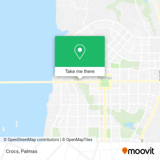 Crocs map