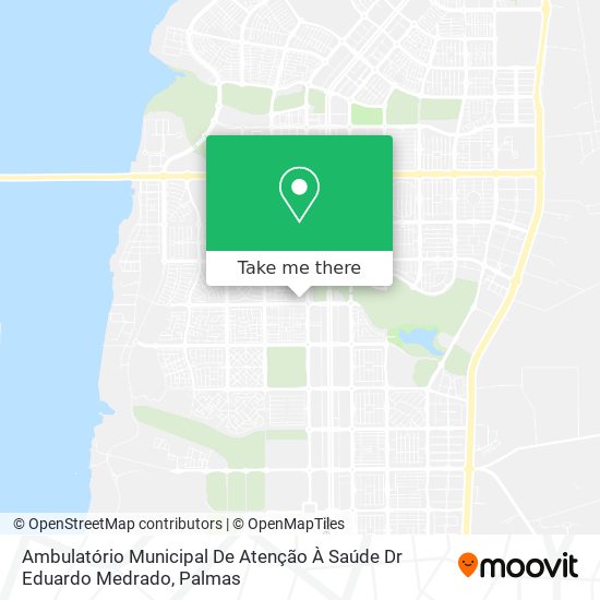 Ambulatório Municipal  De Atenção  À Saúde  Dr Eduardo  Medrado map