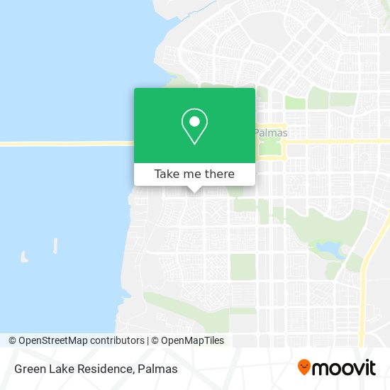 Green Lake Residence map