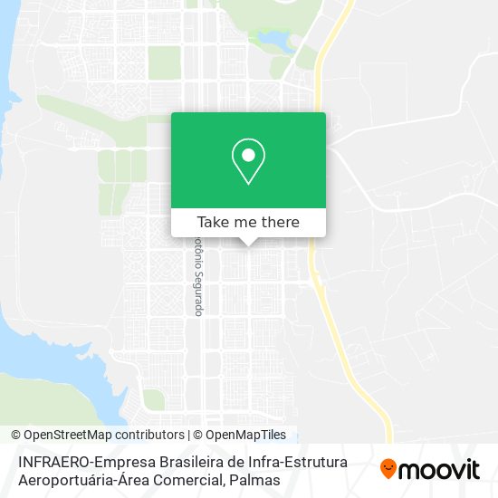 INFRAERO-Empresa Brasileira de Infra-Estrutura Aeroportuária-Área Comercial map