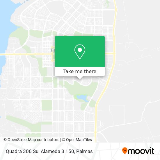 Quadra 306 Sul Alameda 3 150 map
