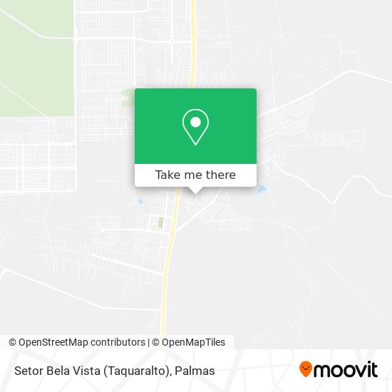 Mapa Setor Bela Vista (Taquaralto)