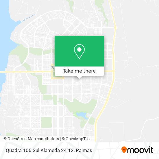 Quadra 106 Sul Alameda 24 12 map