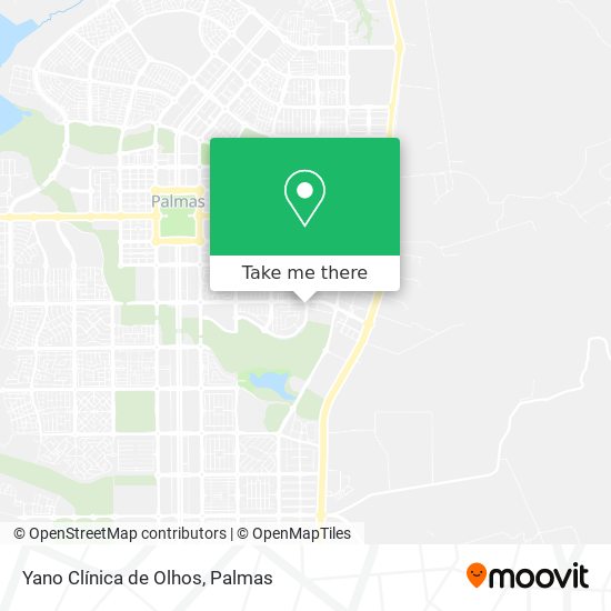 Yano Clínica de Olhos map