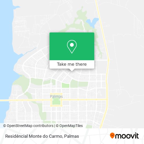Residêncial Monte do Carmo map