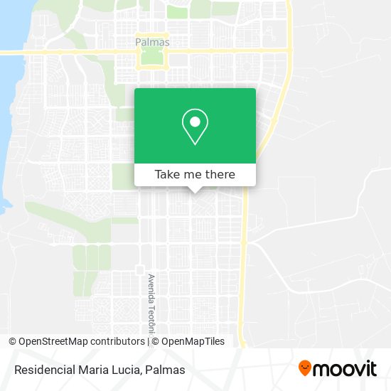 Residencial Maria Lucia map