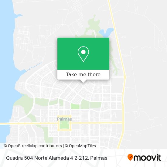 Quadra 504 Norte Alameda 4 2-212 map