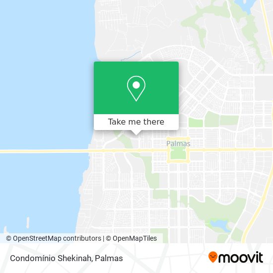Condomínio Shekinah map