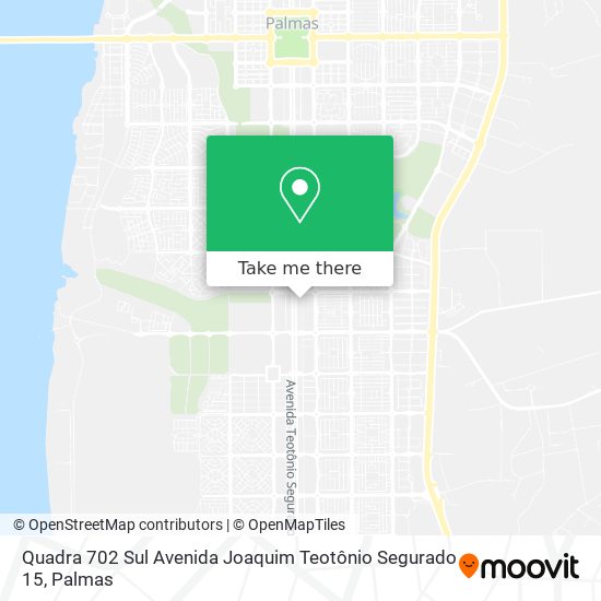 Quadra 702 Sul Avenida Joaquim Teotônio Segurado 15 map