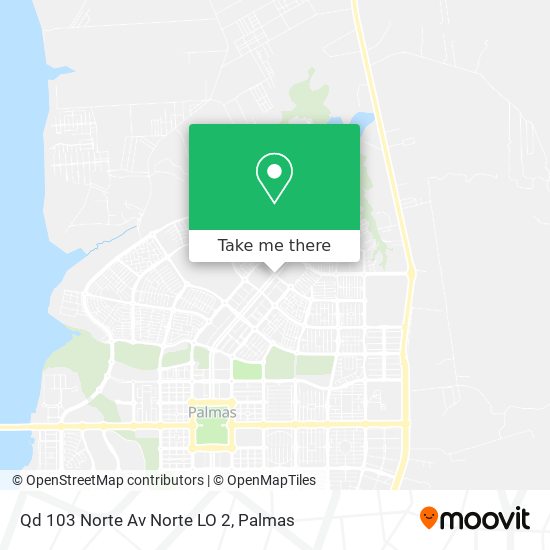 Qd 103 Norte Av Norte LO 2 map
