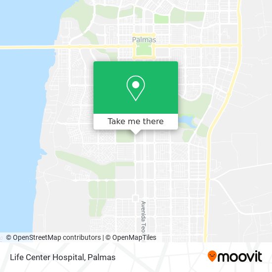 Mapa Life Center Hospital