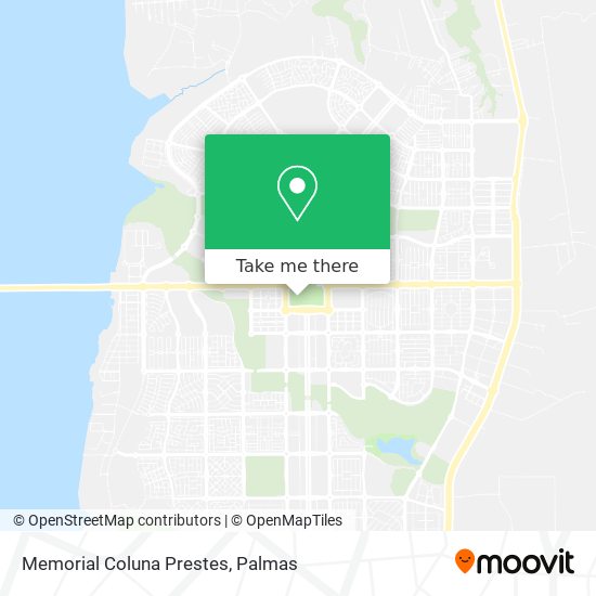 Memorial Coluna Prestes map