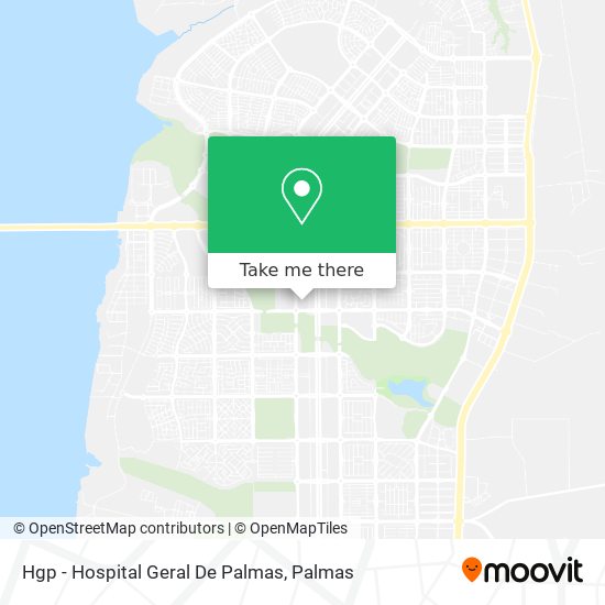 Hgp - Hospital Geral De Palmas map