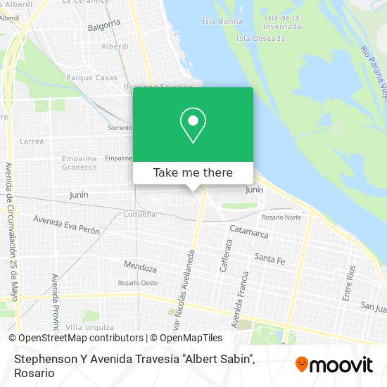 Mapa de Stephenson Y Avenida Travesía "Albert Sabin"