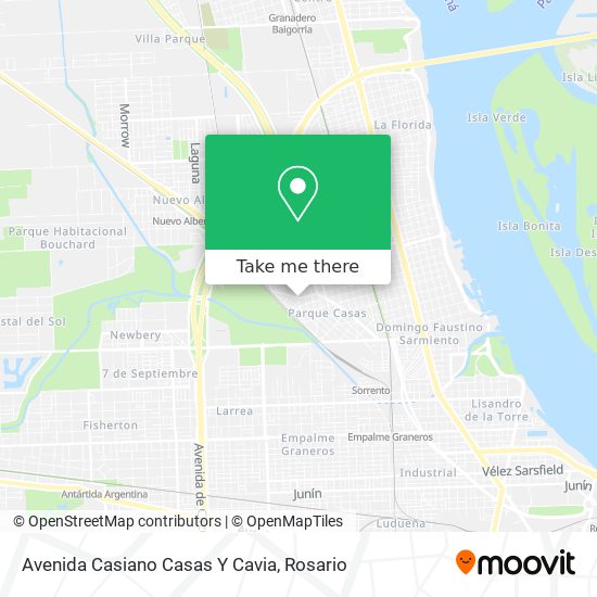 Avenida Casiano Casas Y Cavia map