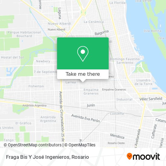 Fraga Bis Y José Ingenieros map